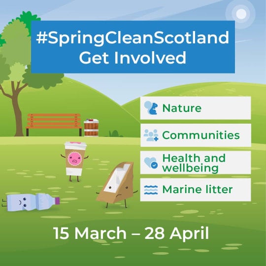 National Spring Clean 2024 social media promo image