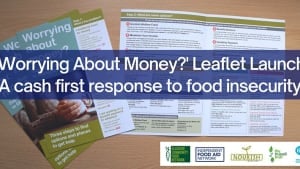 Worrying About Money leaflet published